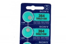 Pin cúc áo Sony SR621SW
